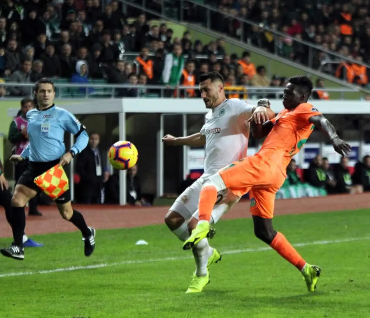 Spor Toto Süper Lig: Atiker Konyaspor: 2 - Aytemiz Alanyaspor: 0 (Maç Sonucu)