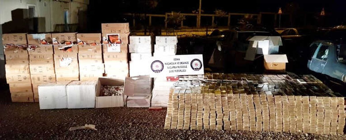 Tırdan 600 Bin Liralık Kaçak Sigara Çıktı
