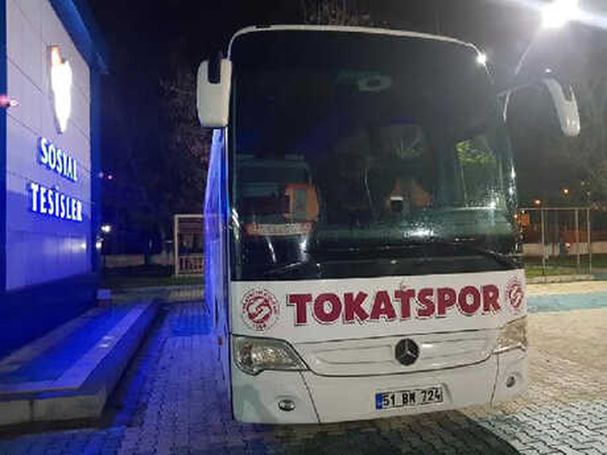 Tokatspor\'dan Erbaaspor\'a Otobüs Jesti