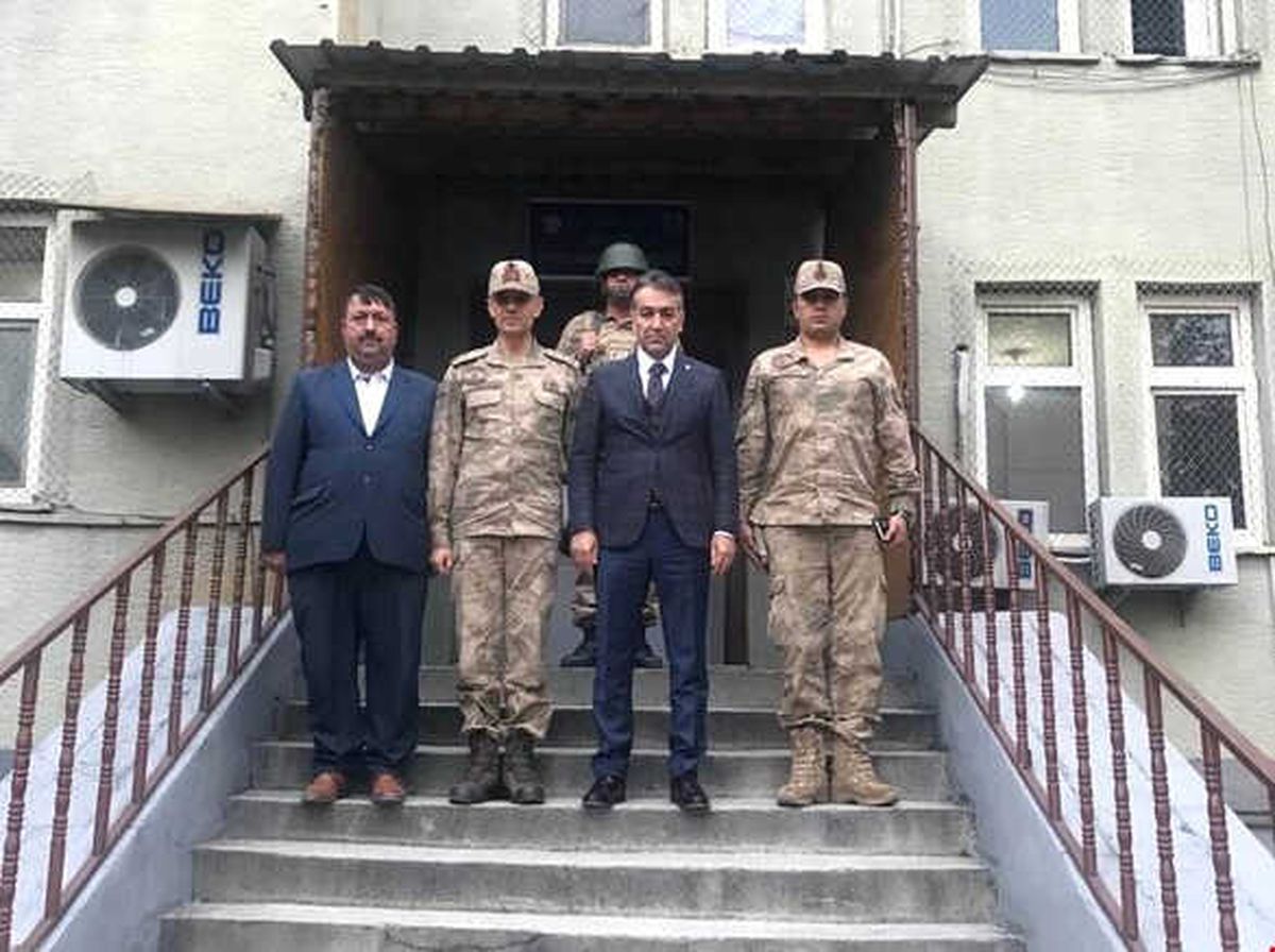 Vali Çağatay\'dan Karakol Ziyareti