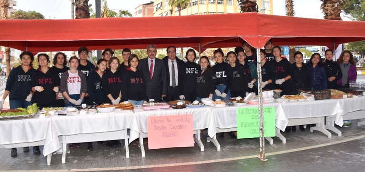 Başkan Alıcık Engelliler İçin Buluşan Öğrencileri Yalnız Bırakmadı