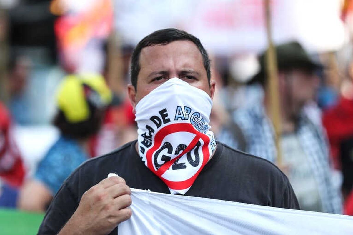 Buenos Aires\'te G20 Protestoları