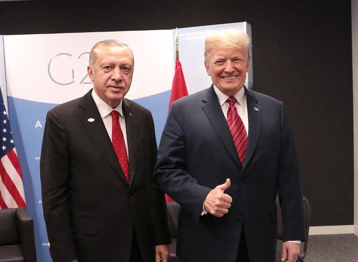 Cumhurbaşkanı Erdoğan, ABD Başkanı Trump\'la Bir Araya Geldi
