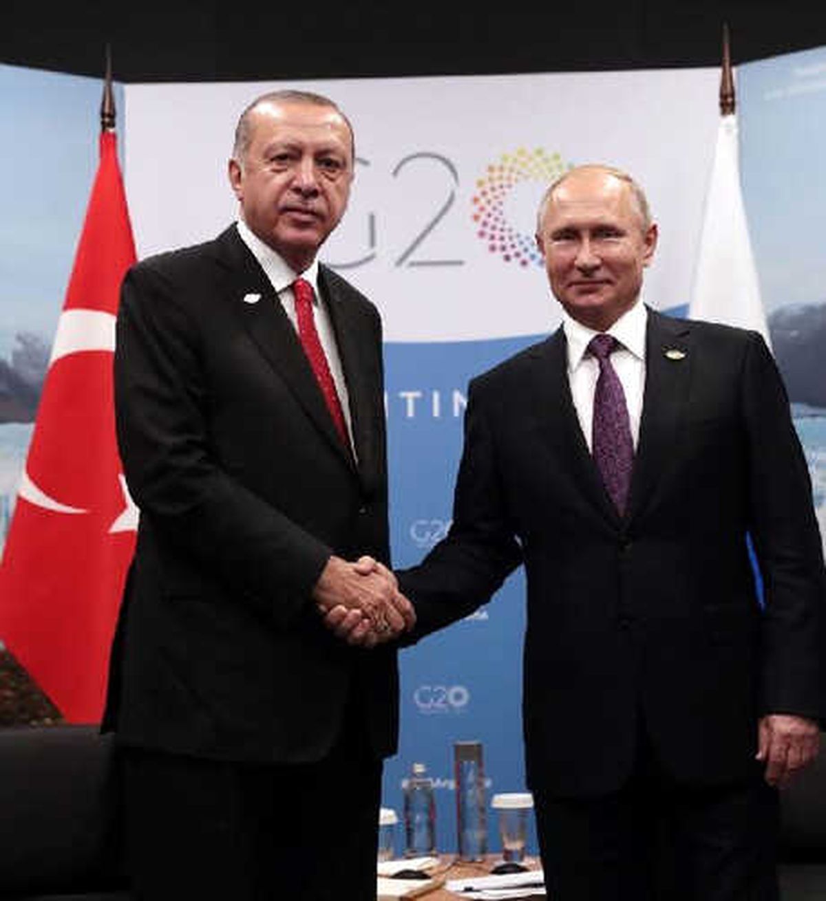 Cumhurbaşkanı Erdoğan, Putin ile Görüştü