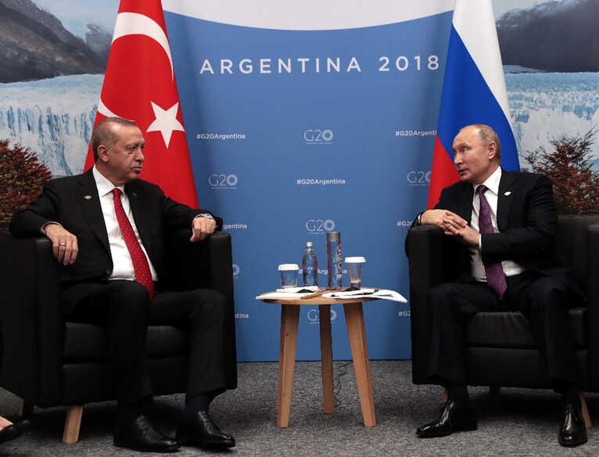 Cumhurbaşkanı Recep Tayyip Erdoğan ve Rusya Devlet Başkanı Vladimir Putin Arasında G20 Liderler...