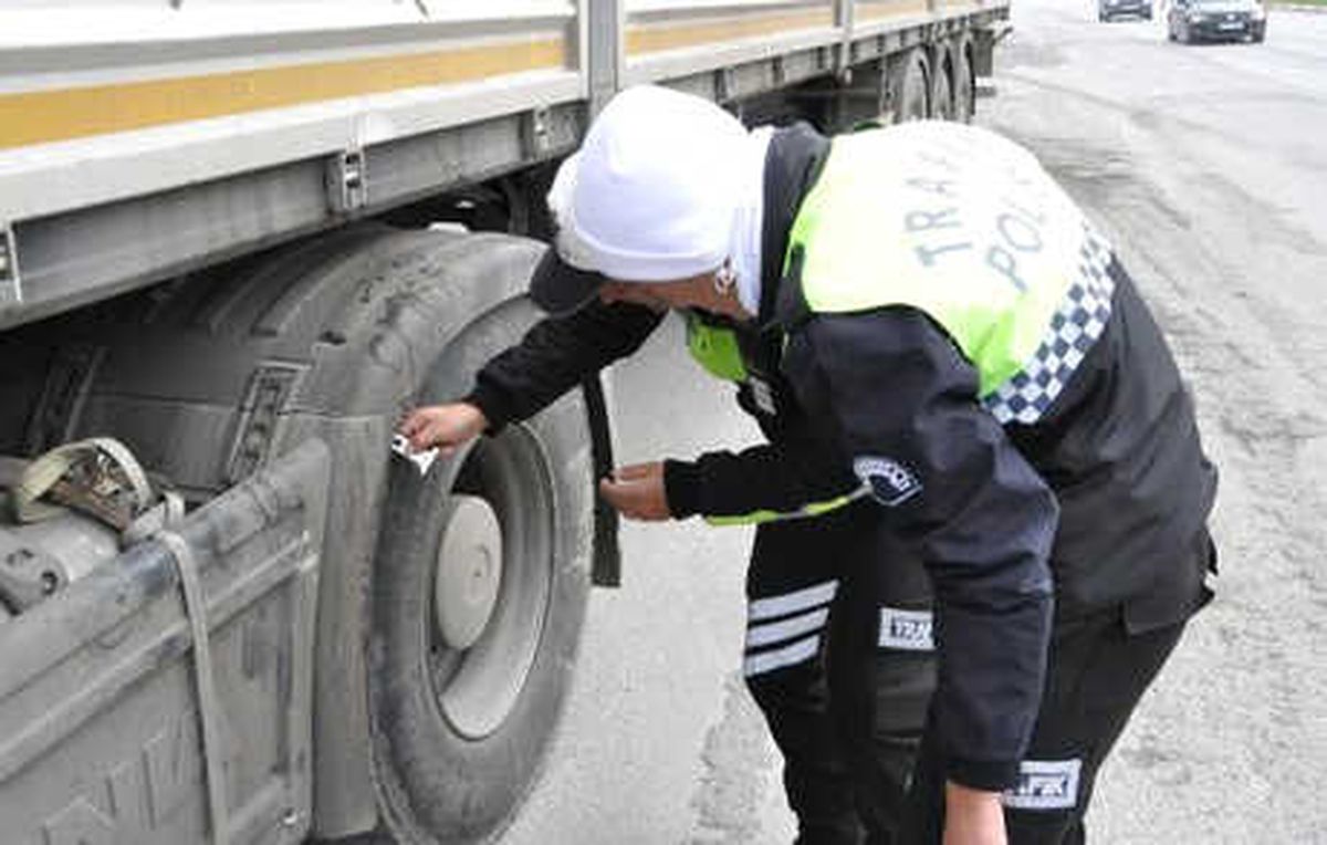Denizli\'de Kış Lastiği Takmayanlara Ceza