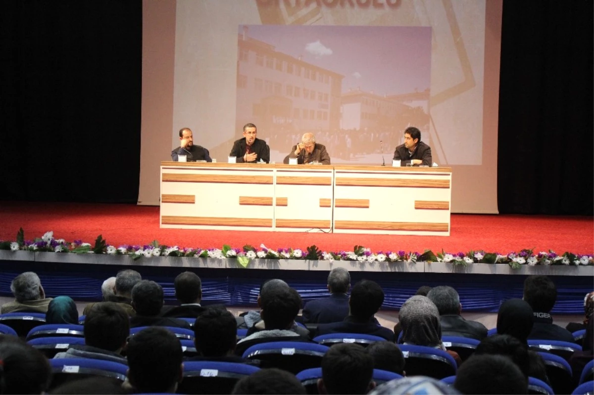 Elazığ\'da "Bilim Tarihçisi Prof.dr. Fuat Sezgin" Anlatıldı