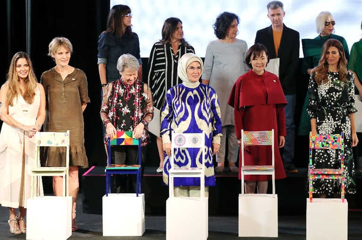 Emine Erdoğan, Latin Amerika Sanat Müzesi\'ni Ziyaret Etti