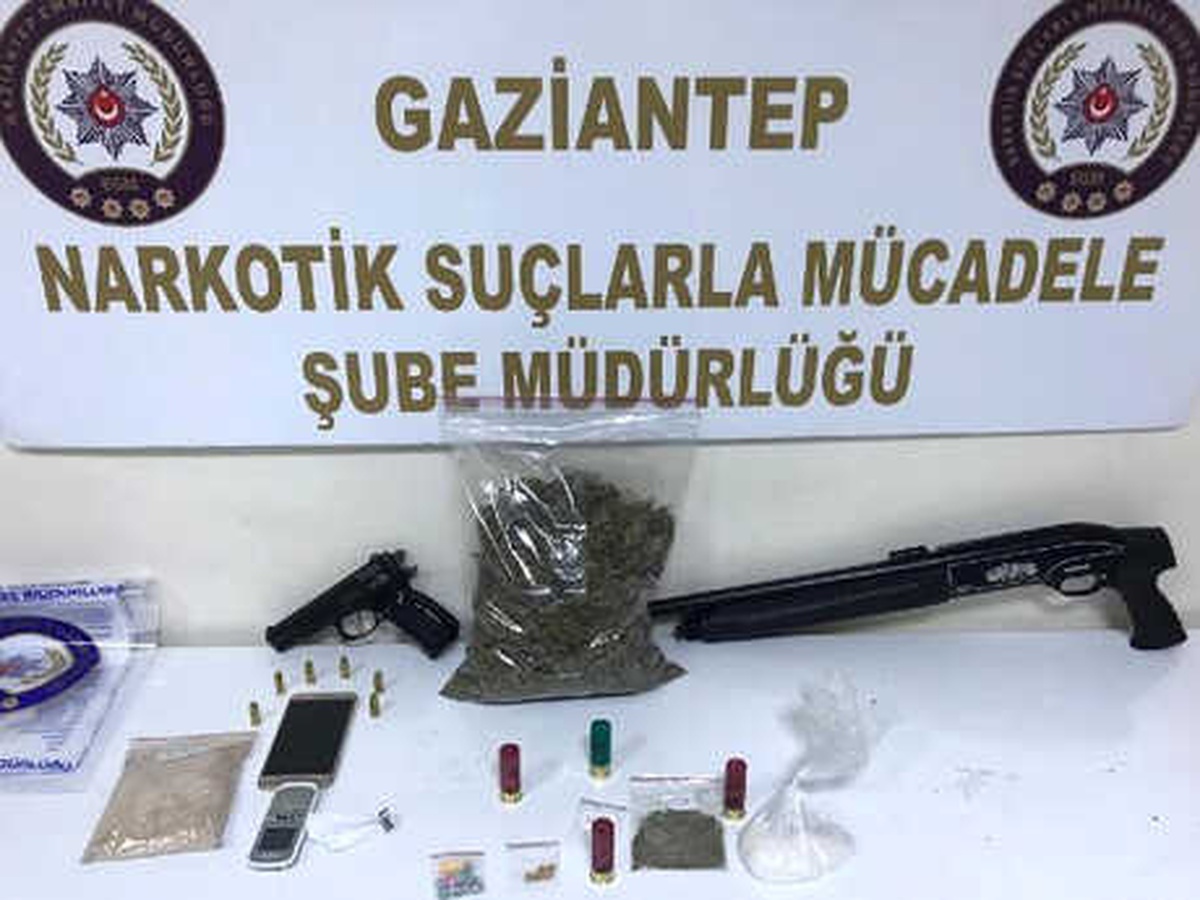 Gaziantep\'te Uyuşturucu Operasyonu: 7 Gözaltı