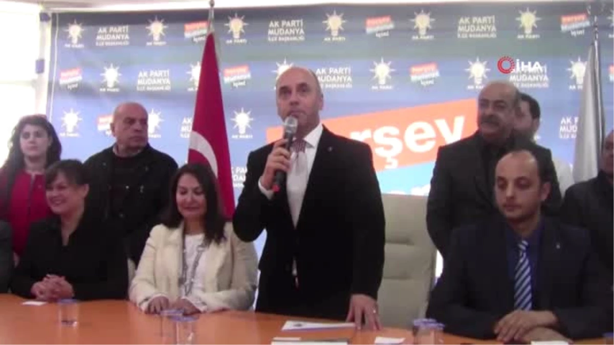 Mudanya AK Parti İlçe Başkanı İstifa Etti