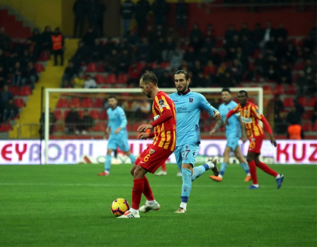 Spor Toto Süper Lig: Kayserispor: 0 - Trabzonspor: 2 (Maç Sonu)
