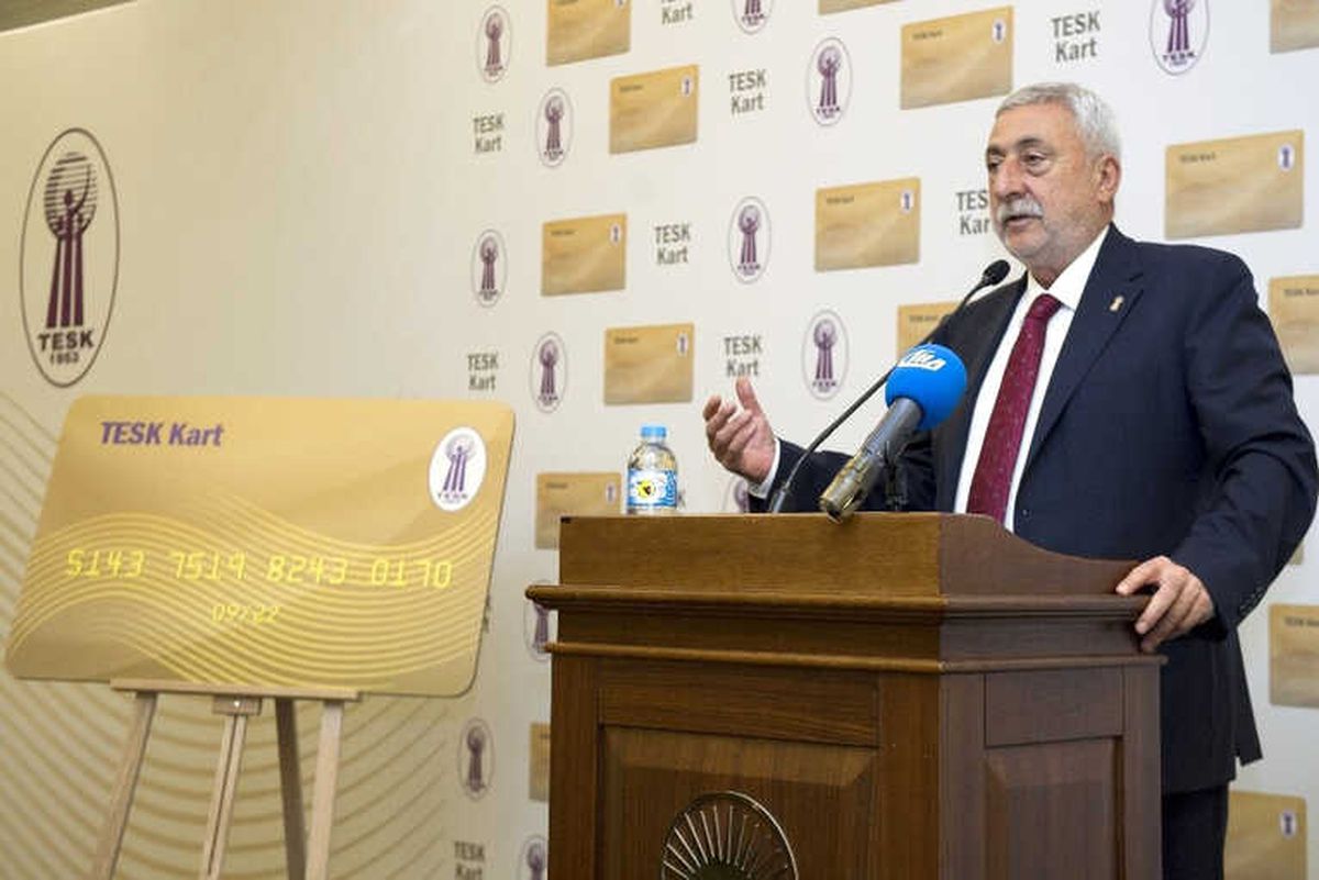 TESK Başkanı Palandöken: "100 Bine Yakın Esnaf TESK Kart Kullanıyor"