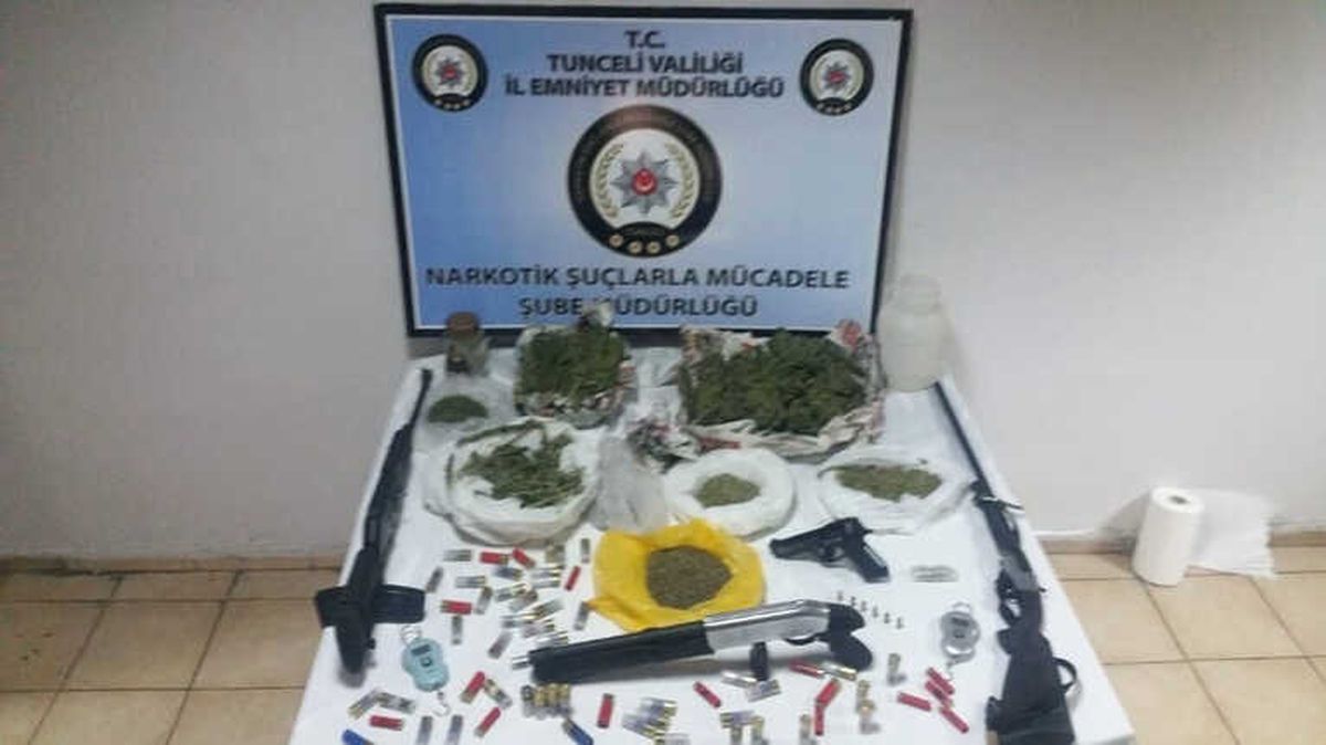Tunceli\'de Uyuşturucu Operasyonu: 1 Şüpheli Tutuklandı