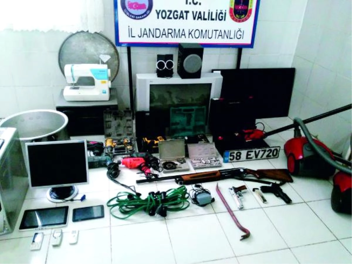 Yozgat\'ta Ev ve İş Yerinden Hırsızlığa 4 Tutuklama