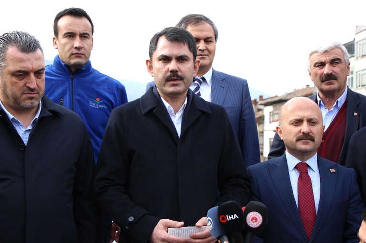 Bakan Kurum\'dan Yeşilırmak\'ta İnceleme