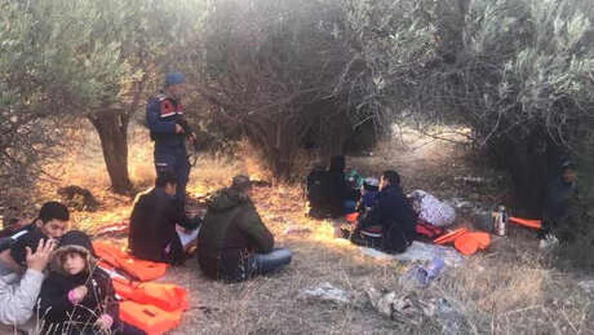 Çanakkale\'de 21 Kaçak Göçmen Yakalandı
