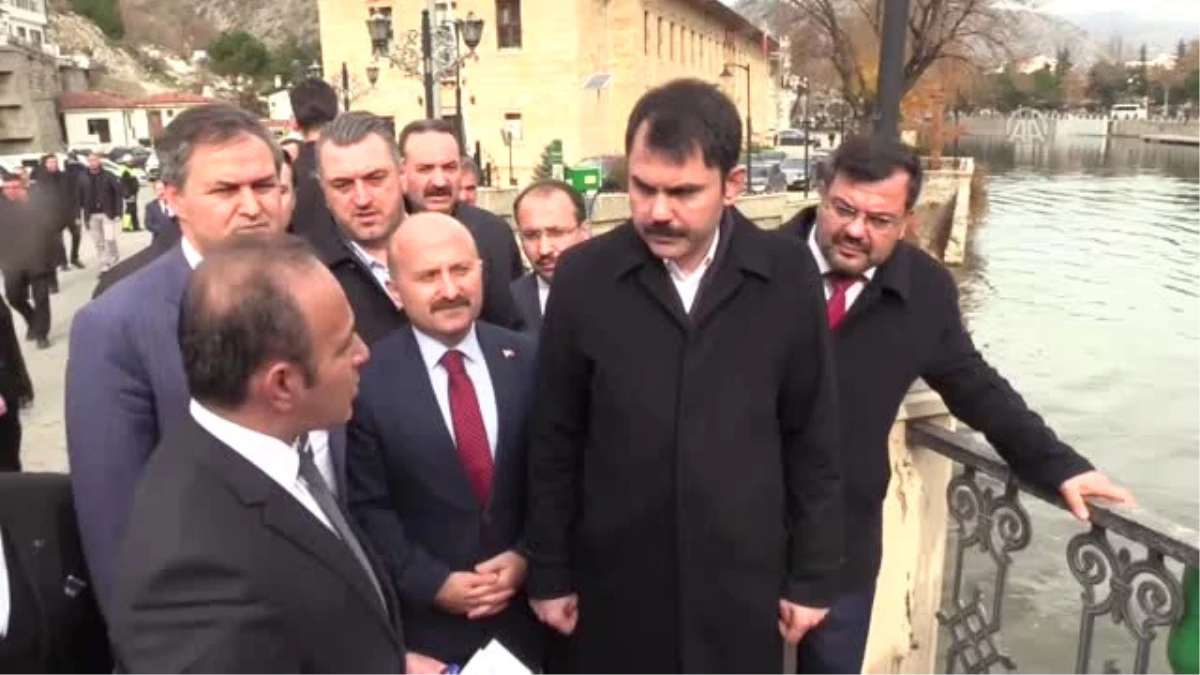 Çevre ve Şehircilik Bakanı Kurum, Amasya\'da (2)