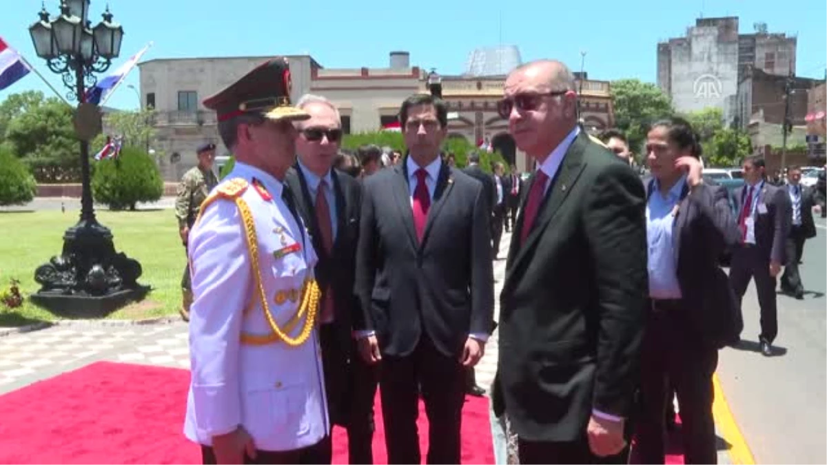 Cumhurbaşkanı Erdoğan Paraguay\'da - Karşılama Töreni - Detaylar - Asuncıon