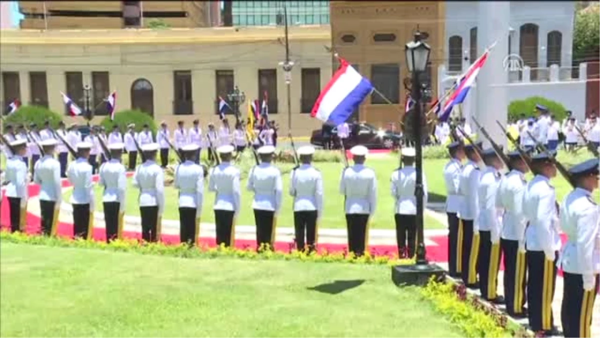 Cumhurbaşkanı Erdoğan Paraguay\'da - Resmi Karşılama Töreni - Asuncıon