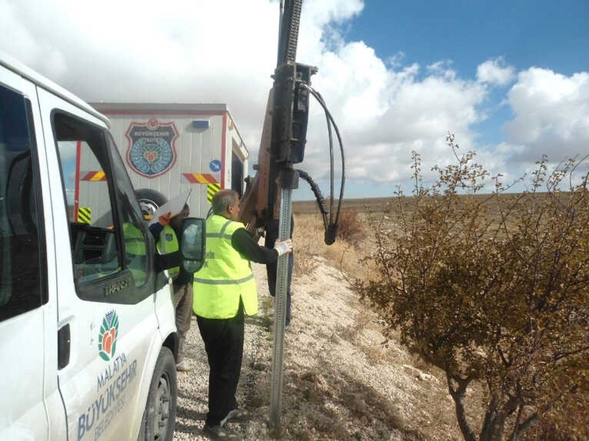 Malatya\'da Yollar Güvenli Hale Geliyor