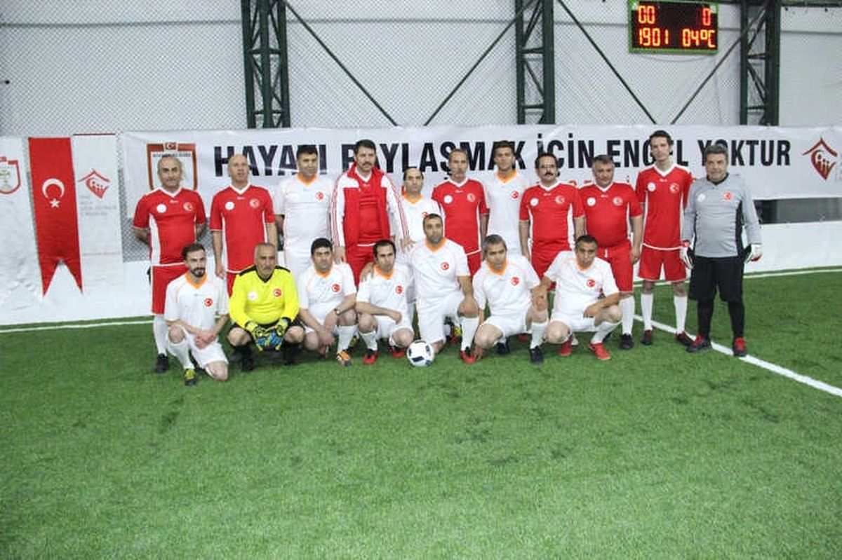 Sivas Protokolü Engelliler ile Halı Sahada Buluştu