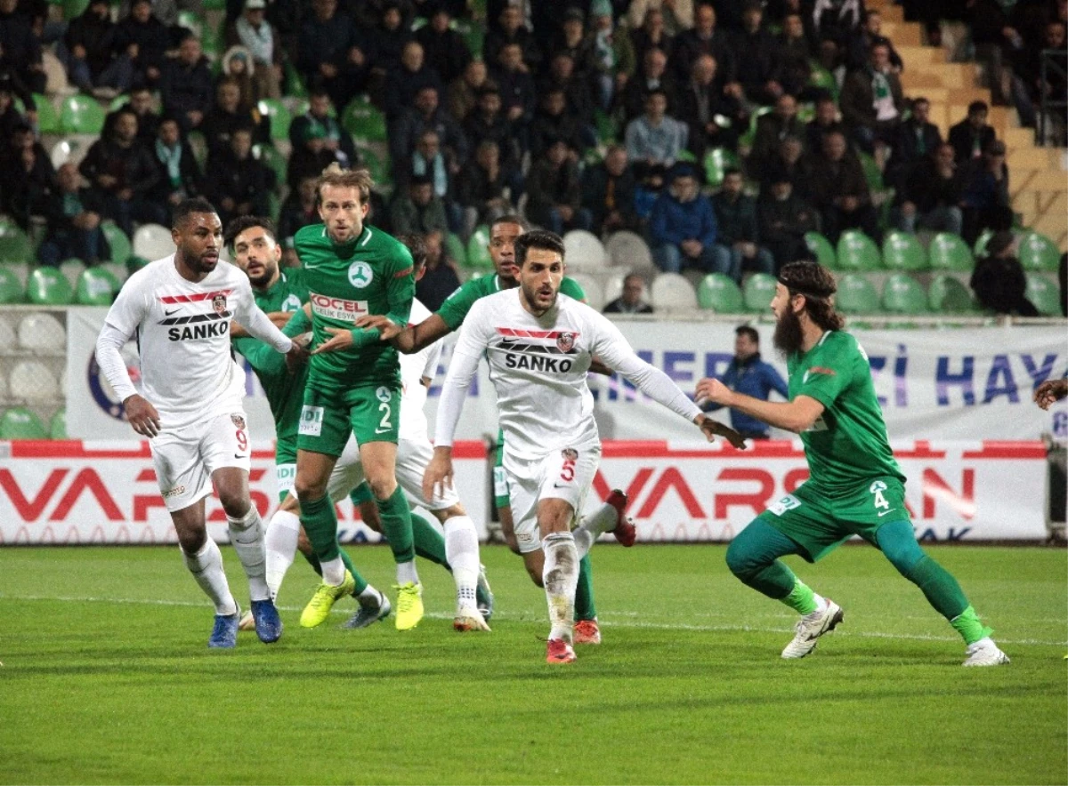 Spor Toto 1. Lig: Giresunspor: 1 - Gazişehir Gaziantep: 5