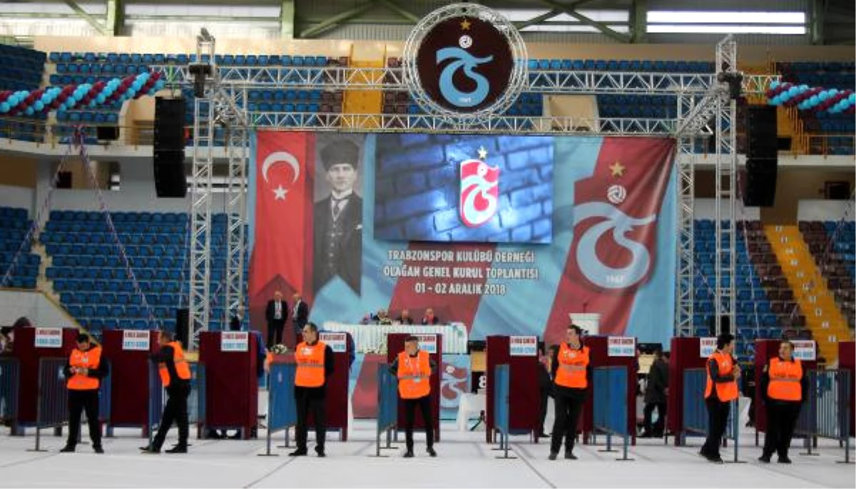 Trabzonspor\'da 74\'üncü Olağan Genel Kurul\'un İkinci Günü Oy Kullanma ile Başladı