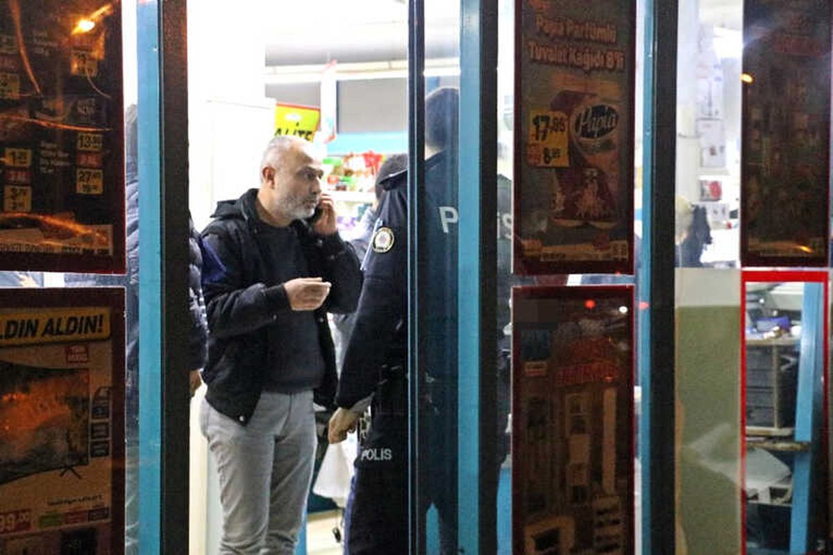 Zincir Markette Gaspçı Dehşeti