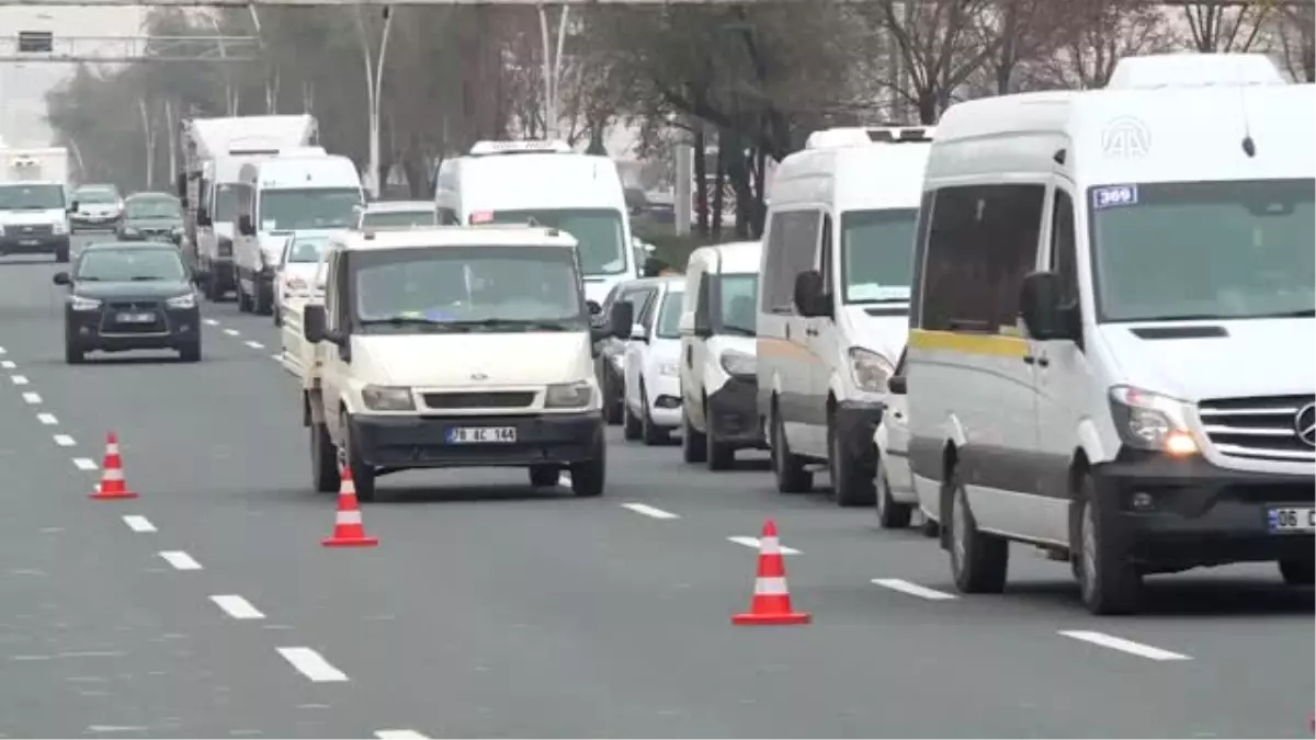 Ankara\'da Kış Lastiği Denetimleri