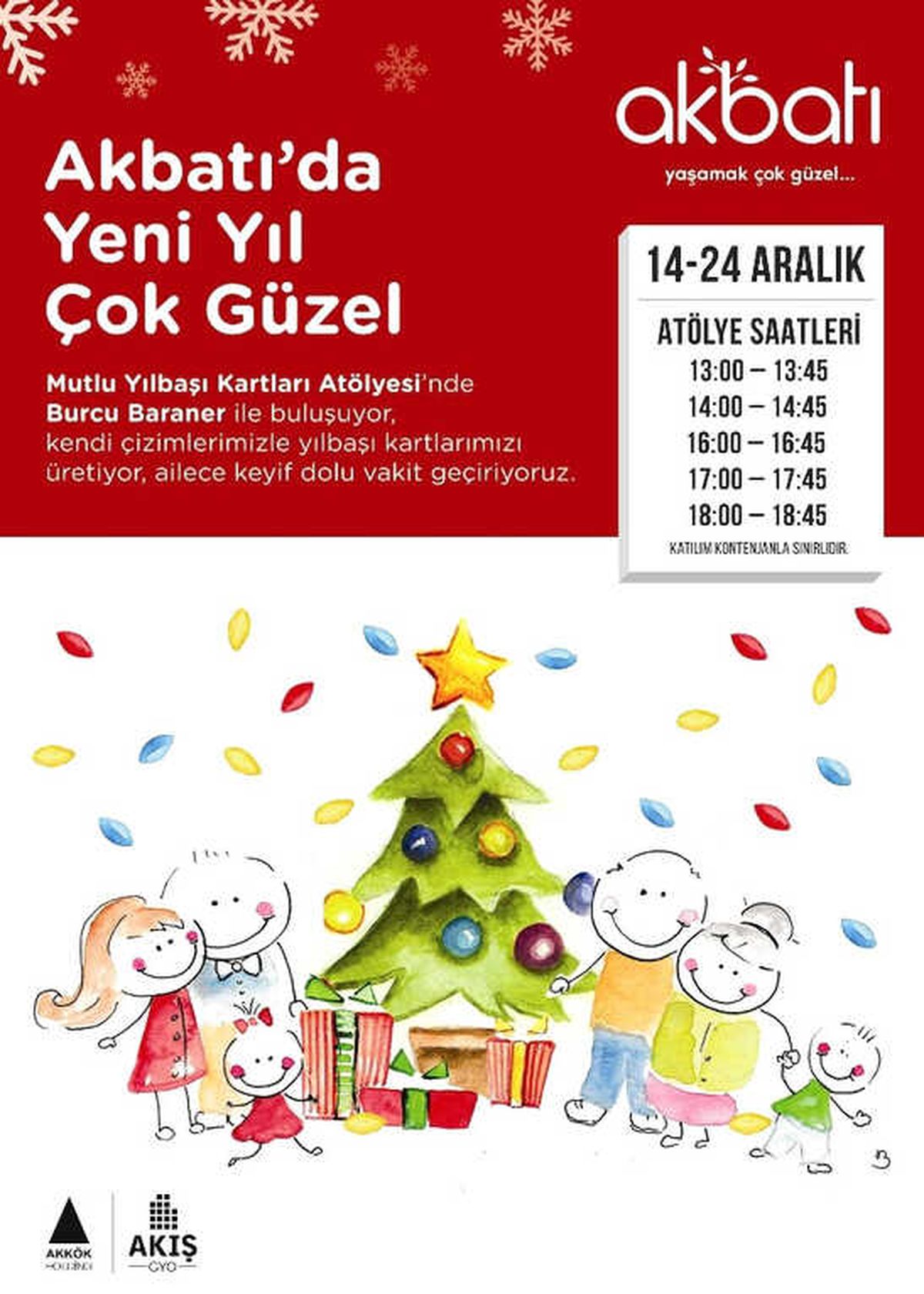 Avm\'ler Yılbaşına Hazırlanıyor