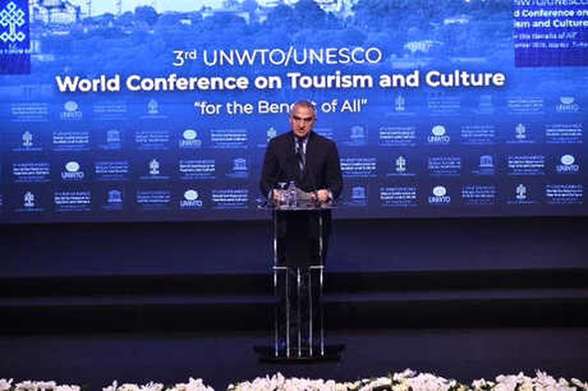 Bakan Ersoy 3. Dünya Turizm ve Kültür Konferansı\'nda Konuştu