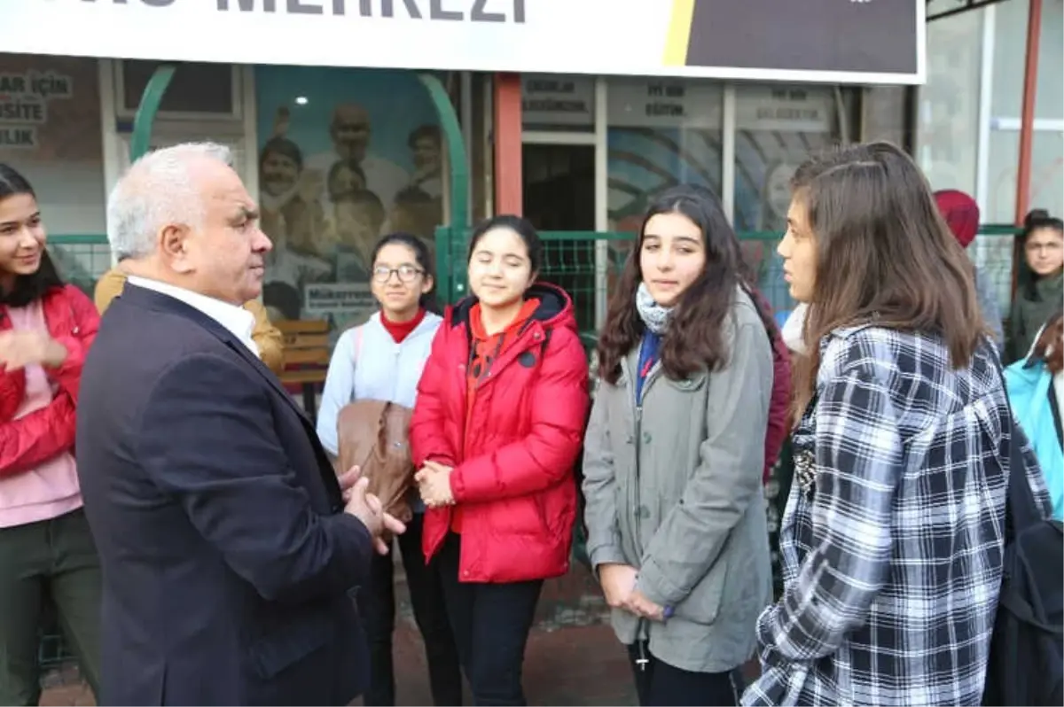 Başkan Tollu, Kurs Merkezini Ziyaret Etti