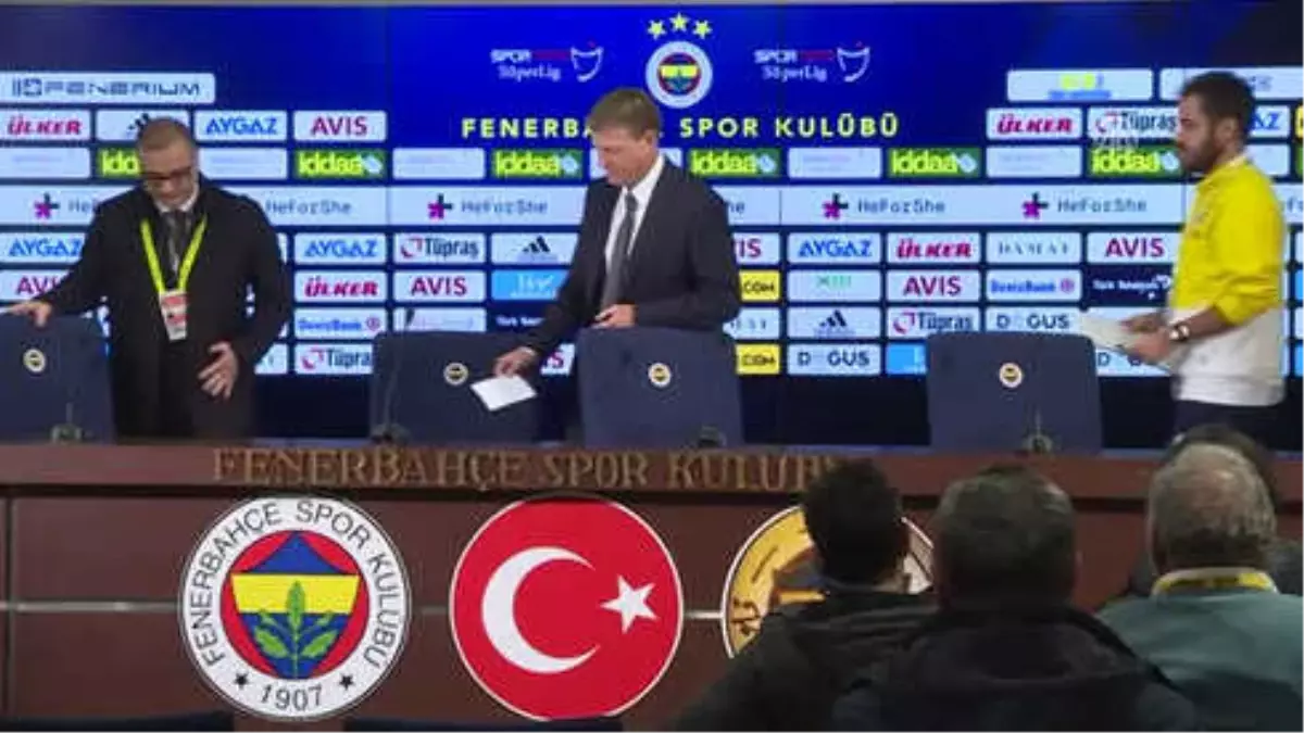 Fenerbahçe-Kasımpaşa Maçının Ardından - Erwin Koeman (1) - İstanbul