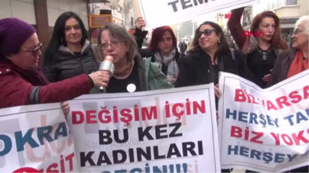 İzmir Kadınlar, Eşit Temsil Tabebiyle Davul Çaldı