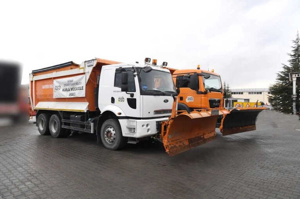 Kayseri Osb Kışa Hazır