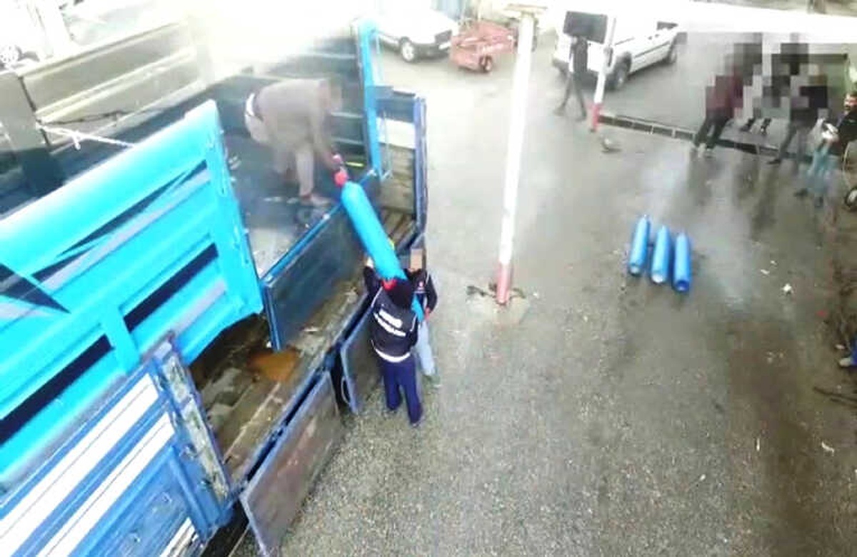Oksijen Tüplerinden Esrar Fışkırdı