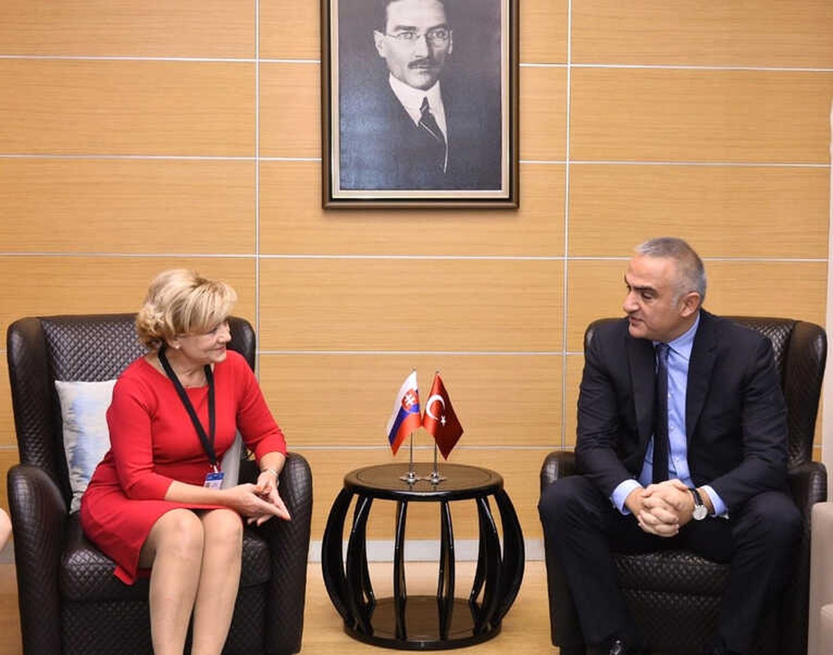 Türkiye ve Slovakya Arasında Kültürel İşbirliği İçin Mutabakat Zaptı İmzalandı