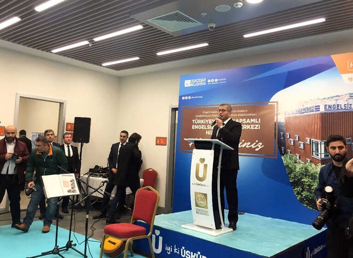 Üsküdar\'da 7 Yıldızlı Engelli Merkezi Açıldı