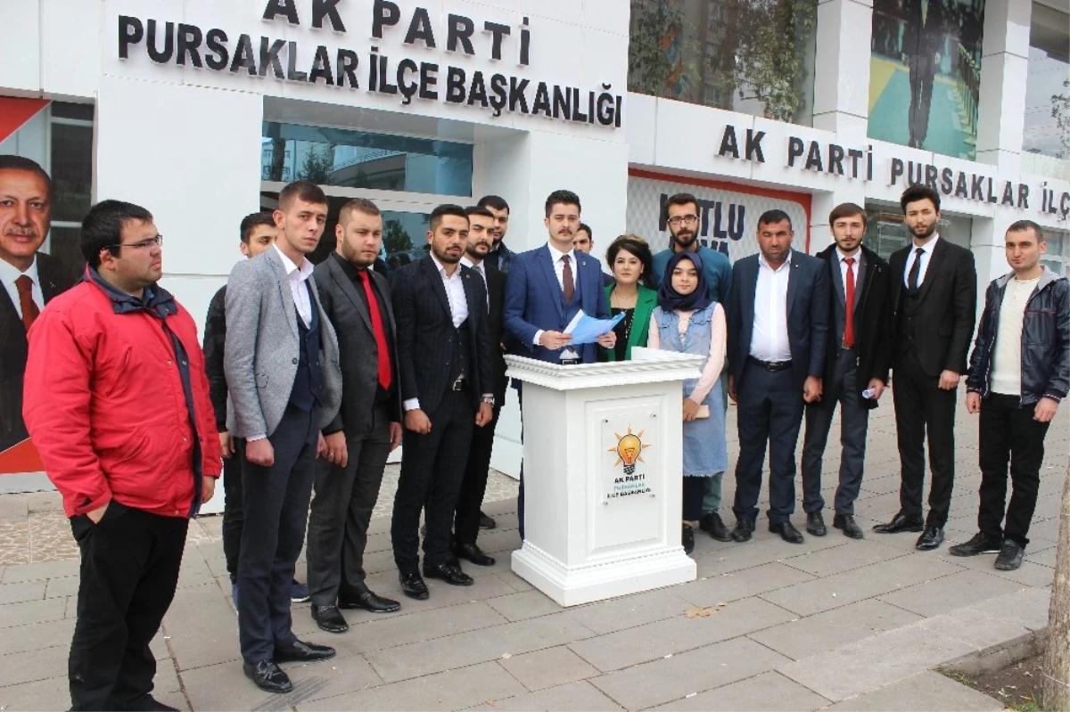 AK Parti Pursaklar Gençlik Kolları Topluca Meclis Üyeliğine Adaylık Başvurusu Yaptı