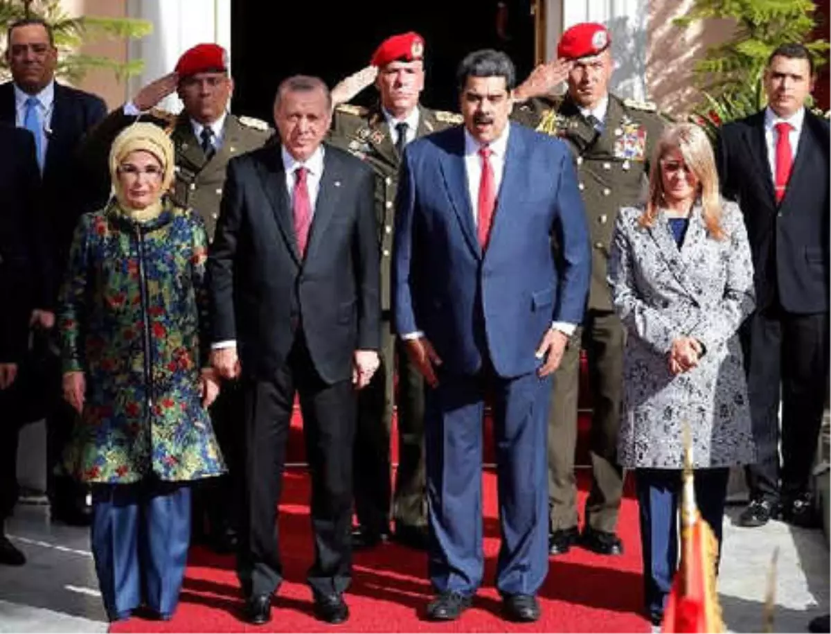 Cumhurbaşkanı Erdoğan, Venezuela Devlet Başkanı Maduro ile Görüştü