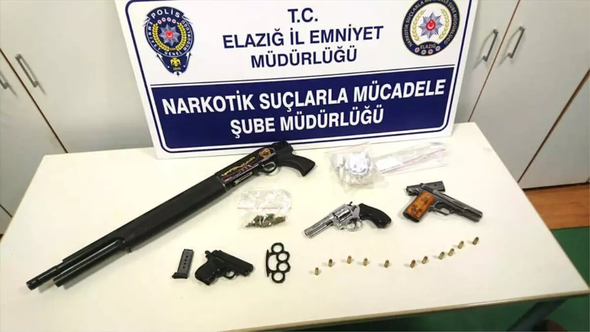 Elazığ\'da Uyuşturucu Operasyonu: 16 Gözaltı