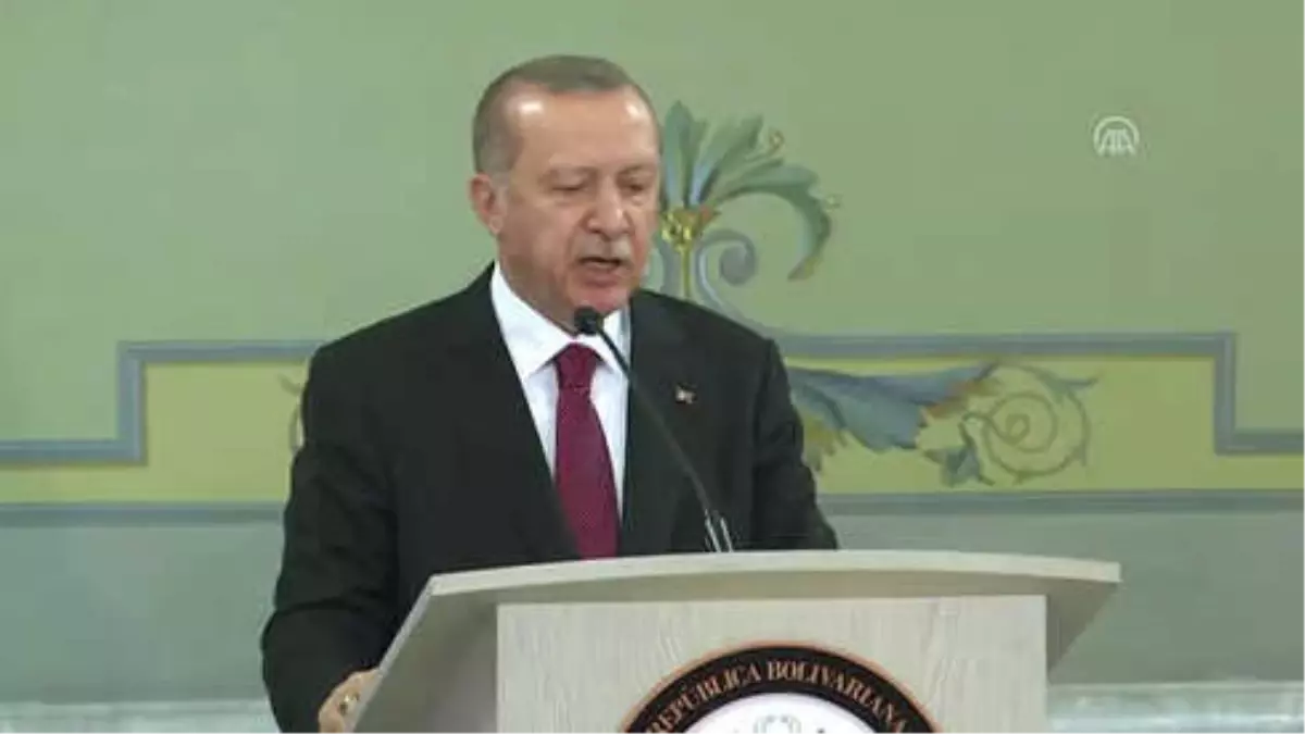 Erdoğan: "Hiçbir Tehdit ve Şantaj Venezuela Halkının İradesine Pranga Vuramayacaktır"