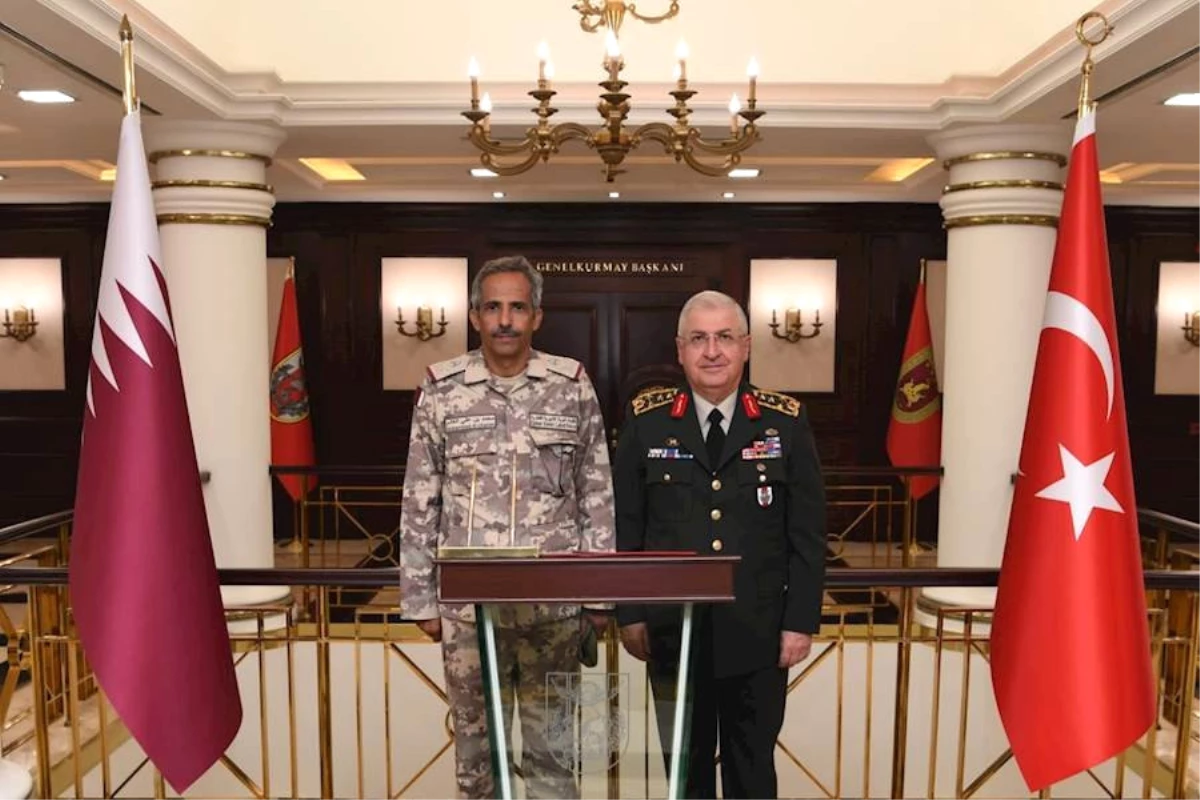 Katarlı Komutan Orgeneral Güler\'i Ziyaret Etti