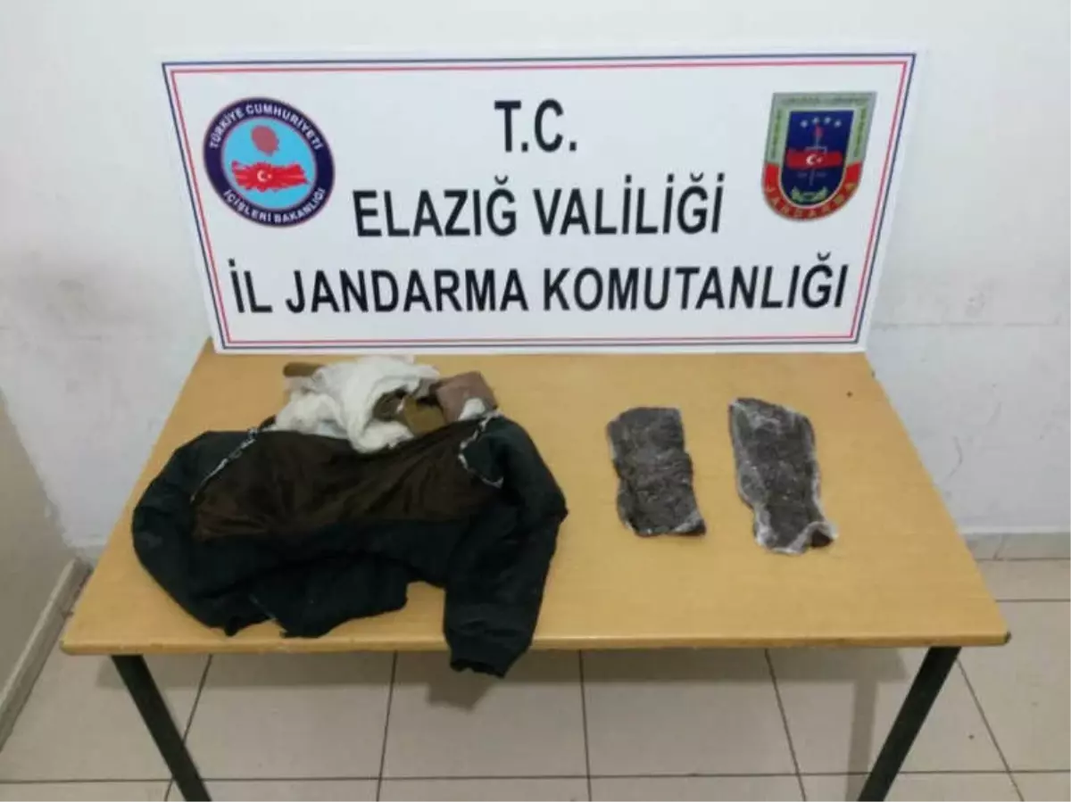 Mont Astarında 2 Kilo Esrar Ele Geçirildi