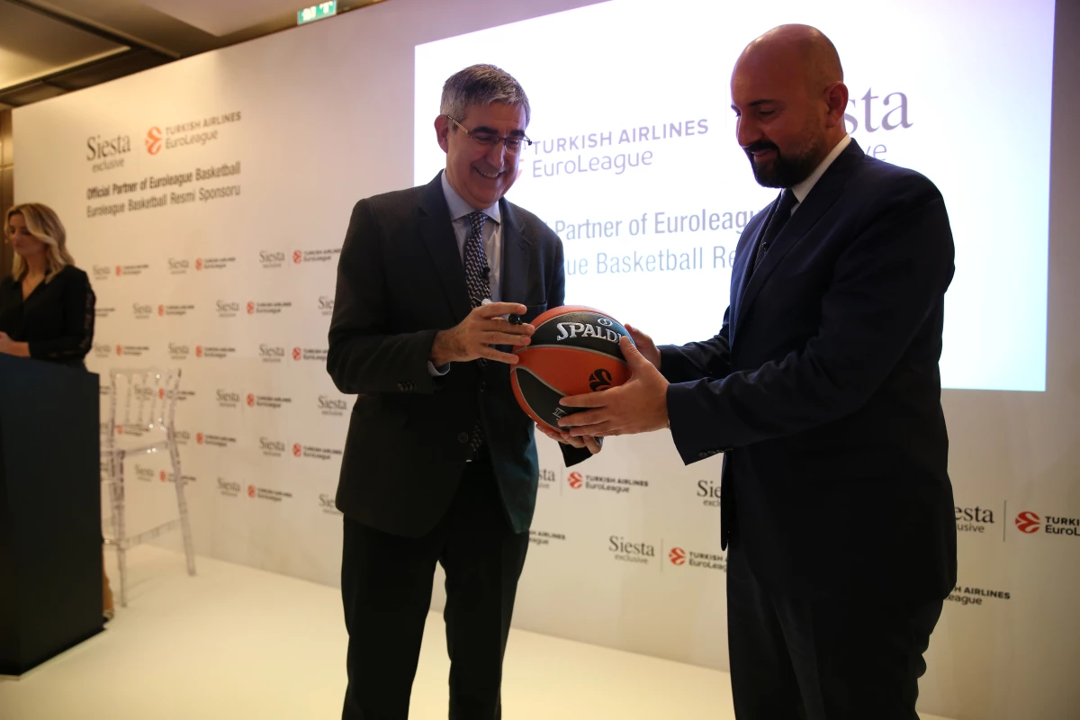 Siesta Mobilya Euroleague Basketbol\'un Yeni Resmi Sponsoru Oldu