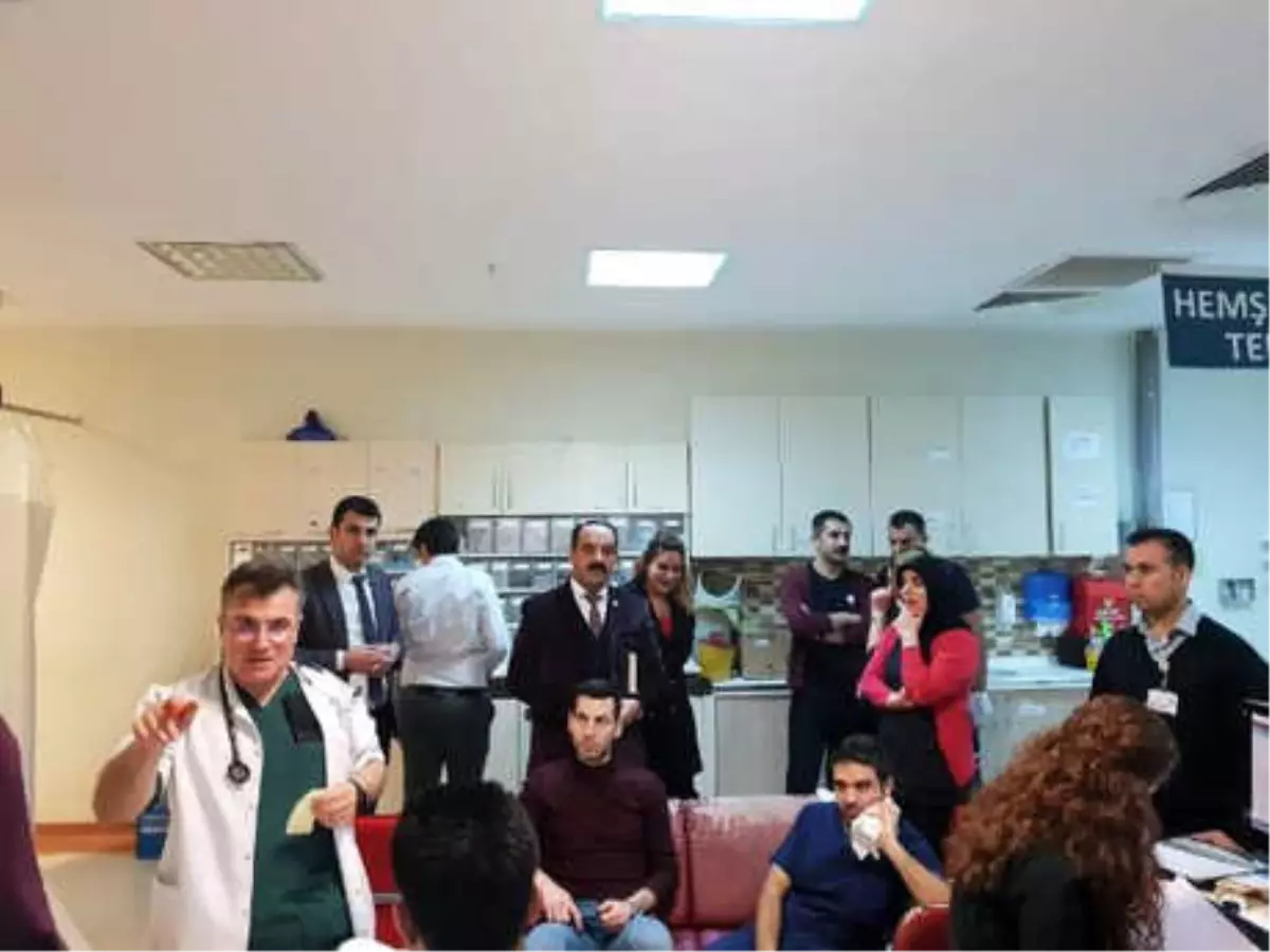 Siirt\'te Doktora Saldıran Hasta Yakını Gözaltında