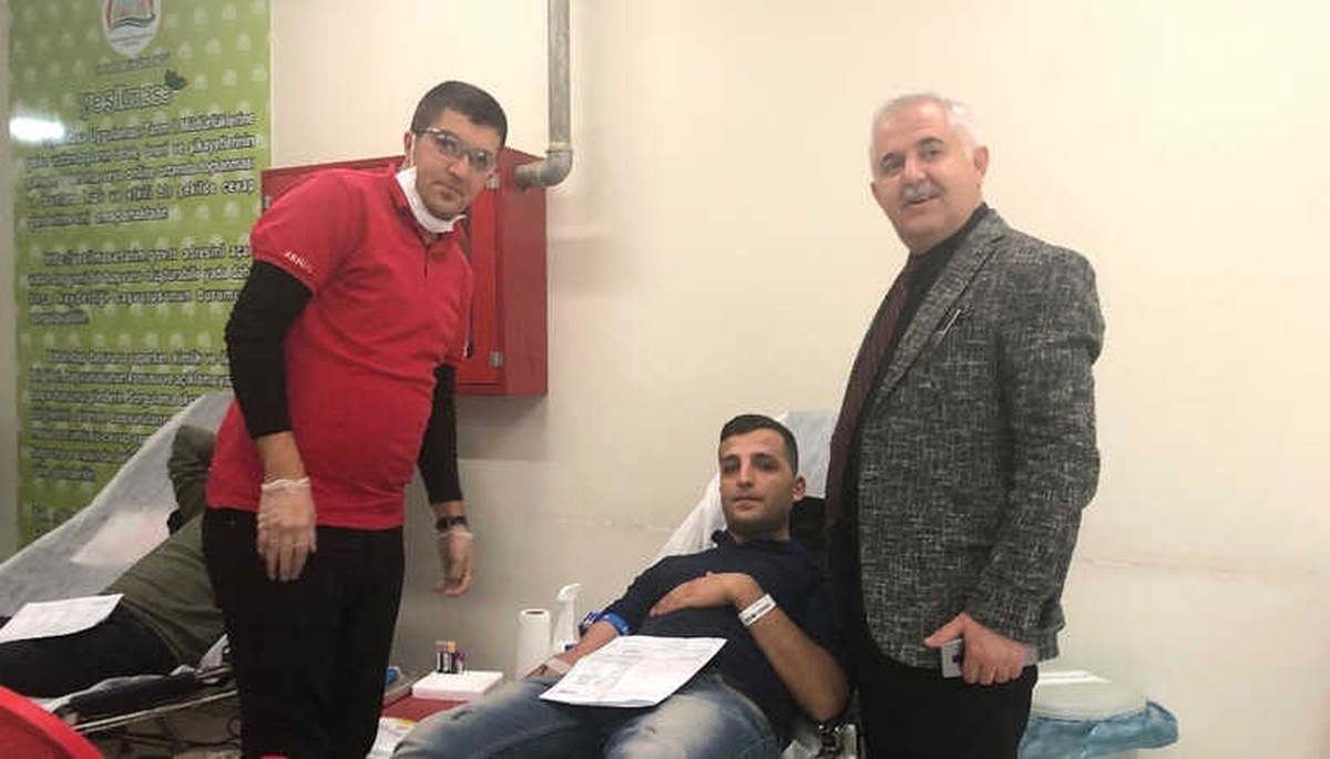 Van Tarım ve Orman İl Müdürlüğü Personelinden Kan Bağışı