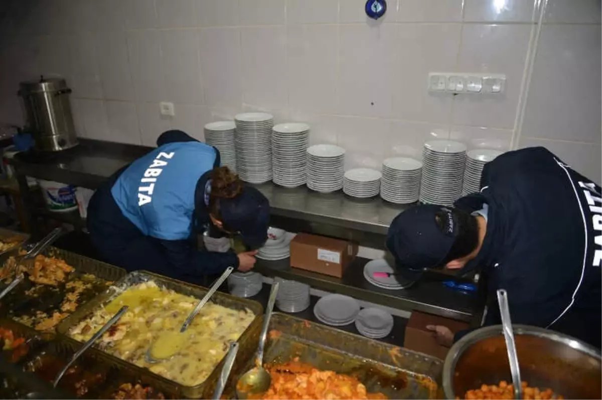 Zabıtadan Lokanta ve Fast Food İşletmelerinde Denetim