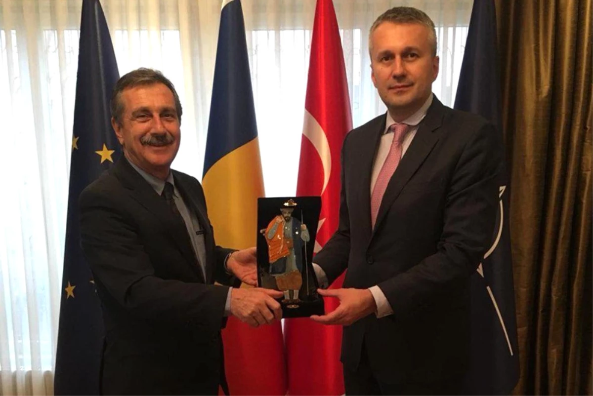 Ataç\'tan Romanya Büyükelçisi Şopanda\'ya Ziyaret