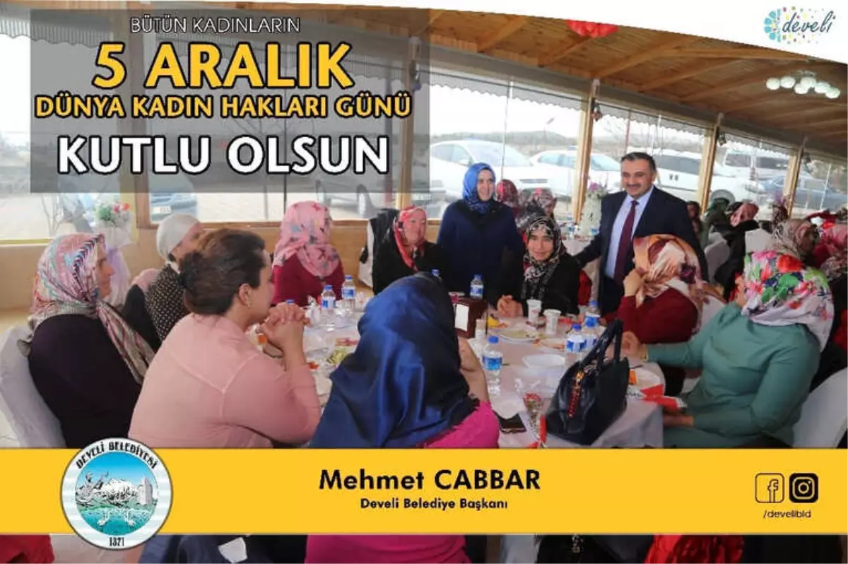 Başkan Cabbar\'dan 5 Aralık Dünya Kadın Hakları Günü Mesajı